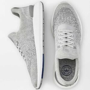 Peter Millar Hyperlight Apollo Knit Sneakers Gray Lightweight Shoes 11.5